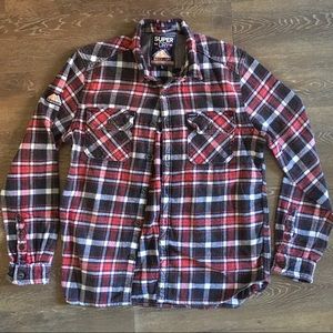 Superdry, long sleeve, button-down shirt